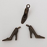 Sko charm N°21 koppar