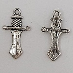 Charm svärd yxa av krig N°01 Silver