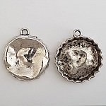 Charm kapsel Flaska N°00 kök Silver