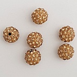 10 mm shamballa stil harts pärla N°04