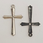Charm Cross N°01 Silver