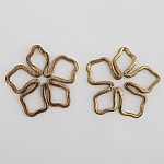 Flower Charm Metal N°024 gammalt guld