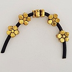 Charm blomma metall N°034 guld
