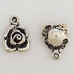 Flower Charm Metal N°045 Silver