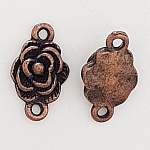 Flower Charm Metal N°070 koppar