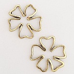Flower Charm Metal N°094 gammalt guld