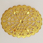 Flower Charm Metal N°103 guld gravering