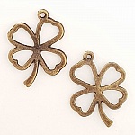 Flower Charm Metal N°117 Brons