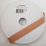 Bias slät alla textilier 1 meter krage 41 Ljusbrun 01