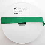 Bias all textil 1 meter krage 164 Grön