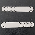 Elastiskt band Justerbart öronskydd för mask N°02 Grey