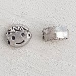 Metallpärla Boy 3D silver N°03