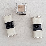 Silver rörpärla N°17