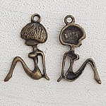 Barn charm N°50 Girl Bronze