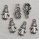 Barn charm N°58 Girl Silver