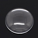 Cabochon Round 25 mm i klart glas N°11 standard