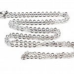 Halsband N°08 i rostfritt stål 50 cm