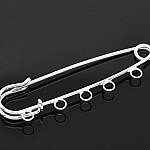 20 silverfärgade stifthållare för sjuksköterskor 5 ringar 70x20mm N°004