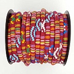 Spaghettisnöre N°01 Bordeaux x 1 meter