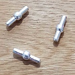 PVC-snöre 5 mm silver