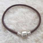 Europeiskt klipparmband vanligt 01 från 15 till 23 cm brunt
