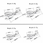 Lås i rostfritt stål 3 x 15 mm Silver