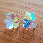 Björn hänge av facetterat glas N°03-01