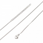 Halsband N°05-02 i rostfritt stål, 45 cm (18') hästnät