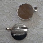 Spindelstöd - Silverfärg 60 mm.