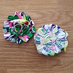 Franskt tyg blomma nr 26