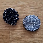 Franskt tyg blomma nr 38