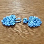 Kinesisk stil passementerie brandebourg knapp N°04