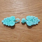 Kinesisk stil passementerie brandebourg knapp N°05