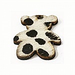 Pälsbjörn vit 24x29mm x 1