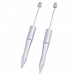 Silvergrå pärldekorationspenna för anpassning x 1 st.