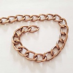 1 meter platt kedja N°01 18 x 12 mm