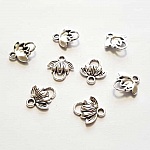 Flower Charm Metal N°120 x 500 bitar Silver