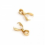 Lås i rostfritt stål 3 x 15 mm guld