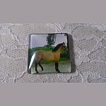 fyrkantig glas cabochon 30mm 007 