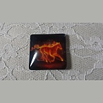 fyrkantig glascabochon 30mm 006 