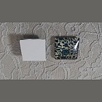 fyrkantig glascabochon 25mm 023 