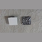 fyrkantig glascabochon 25mm 006 