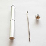 Pennan för dekoration av metallpärlor blå N°02