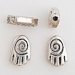 Hand Charm N°07 Silver x 60 stycken