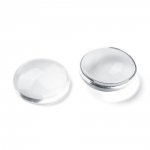 10 Cabochons Round 40 mm klart glas R016-40