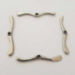 Stång för silver metalllås N°02