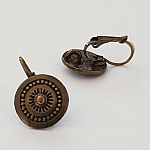 Dormeuse örhängesställ N°116 x 1 par brons