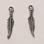 Breloque Plume N°04 Argent