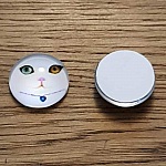 cabochon rond en verre 16mm divers 001