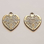 Breloques Cœur N°62 Argent